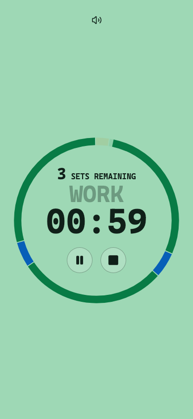TockMe timer running a work interval