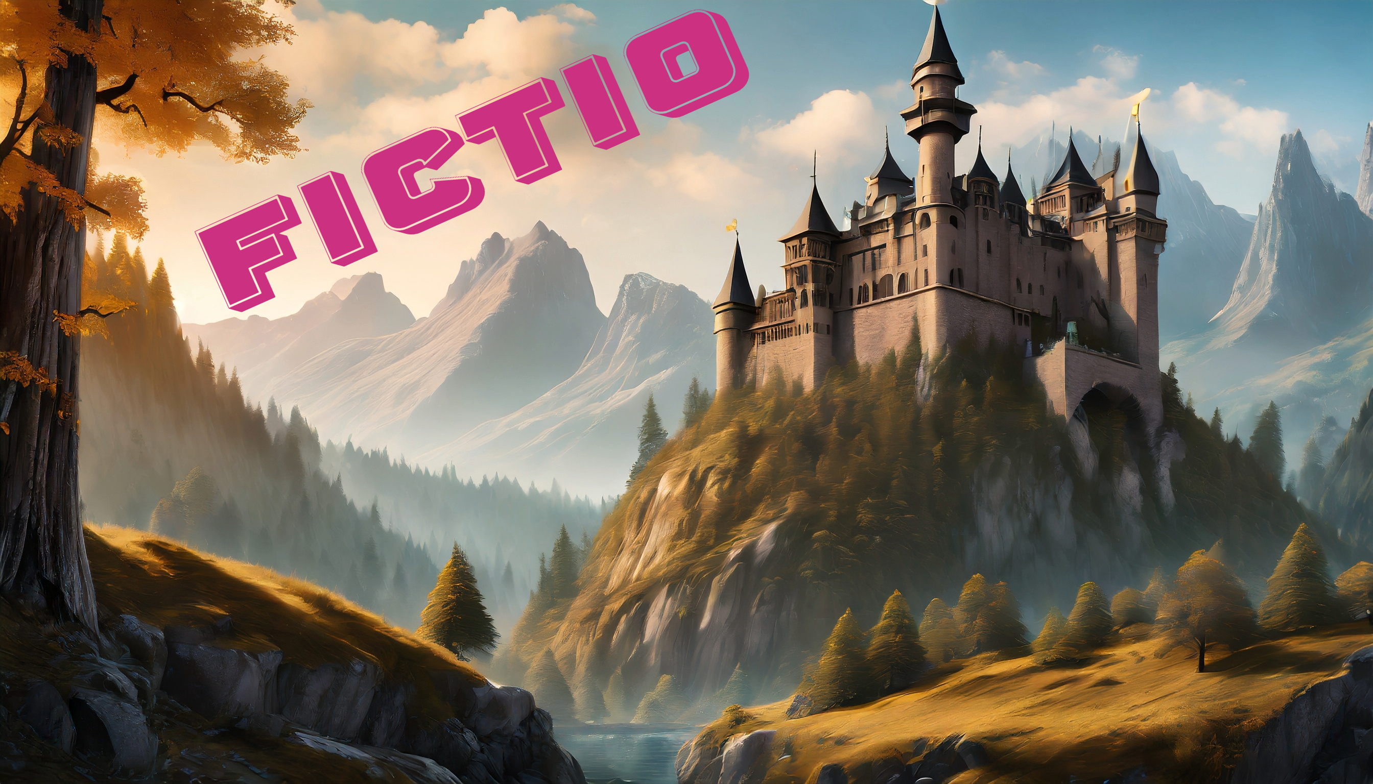 A castle with a random fictional name